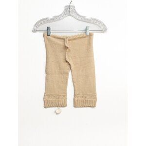 Empress Baby Pants Toddler Girls Ivory Cotton Bottoms Pull On Knit Solid 2T